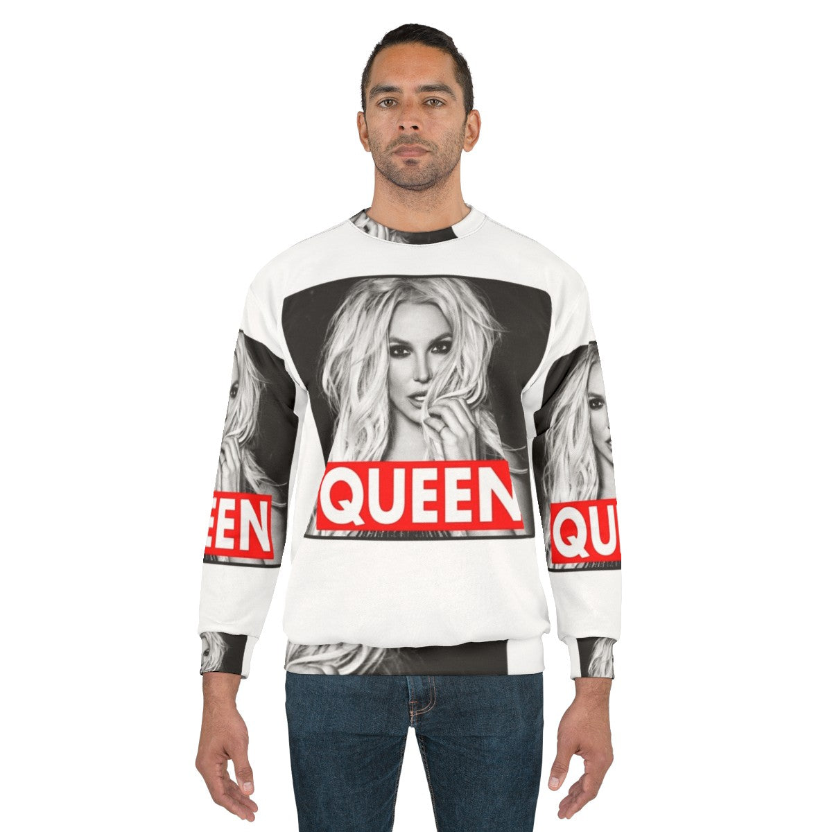 Vintage Britney Spears "Queen B" Sweatshirt - men