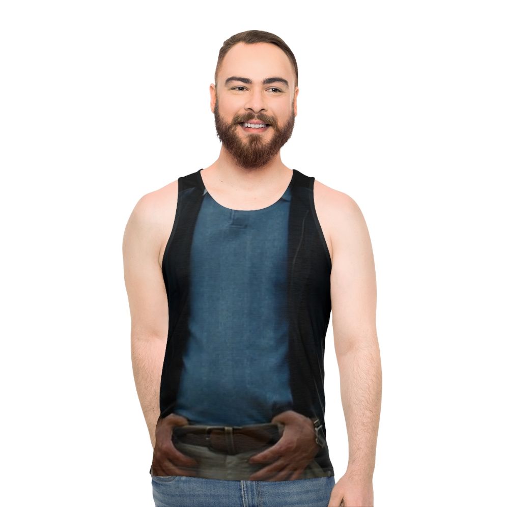 Unisex CIA Inspired Tank Top - men