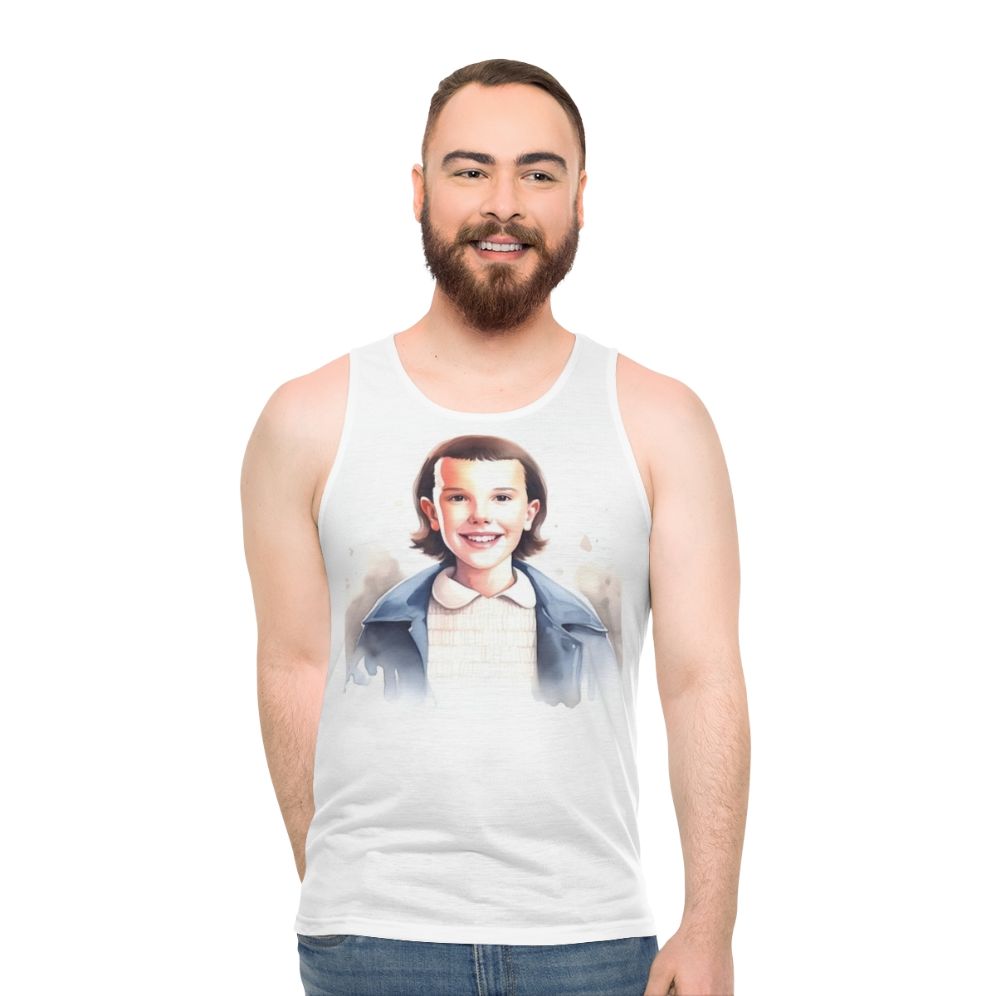 Eleven Stranger Things Unisex Tank Top - men