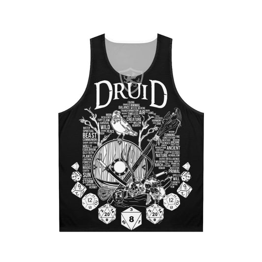 Druid RPG Unisex Tank Top