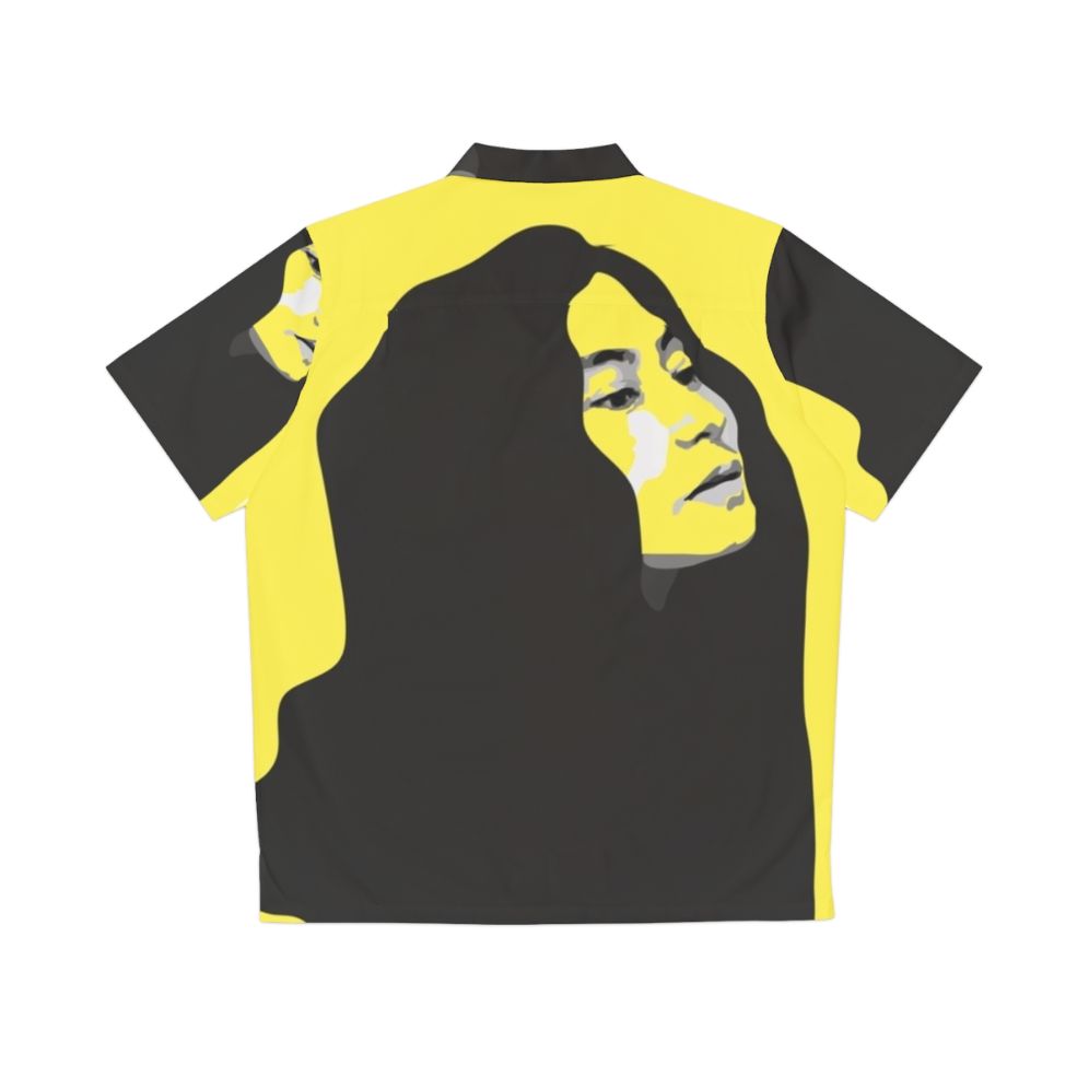 Yoko Ono Pop Art Hawaiian Shirt - Back