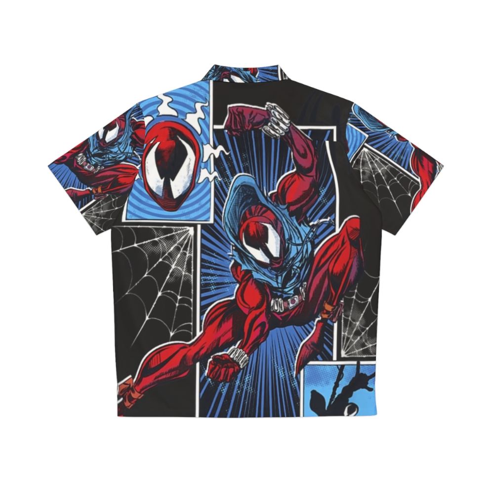 Ben Reilly Scarlet Spider Hawaiian Shirt - Back