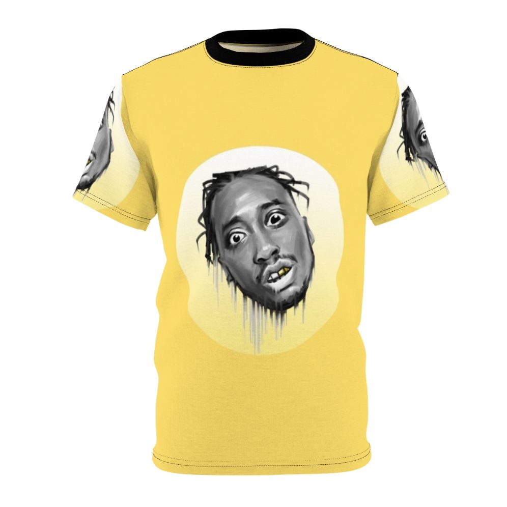 Ol' Dirty Bastard inspired all-over-print t-shirt featuring the legendary Wu-Tang Clan rapper