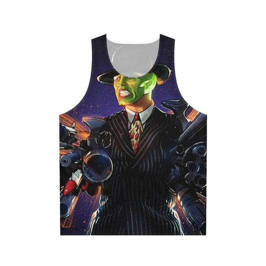 The Mask Unisex Green Superhero Tank Top