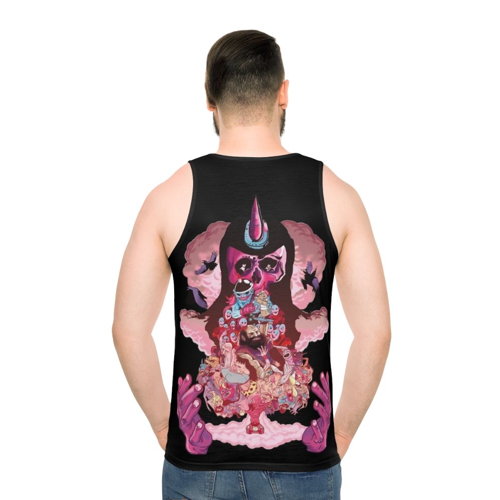 Lisa The Painful Unisex Gaming Tank Top - men back