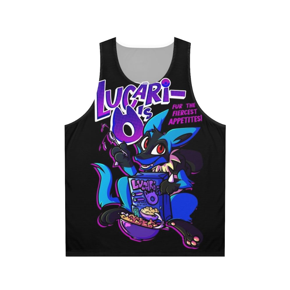 Lucari Unisex Furry Gamer Cartoon Tank Top