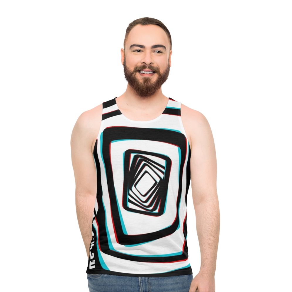 Persona 4 Midnight Channel Unisex Tank Top - men