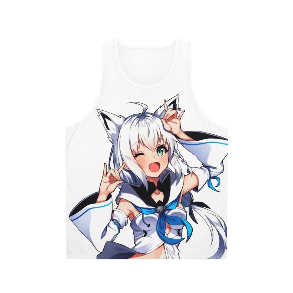 Shirakami Fubuki Anime Tank Top