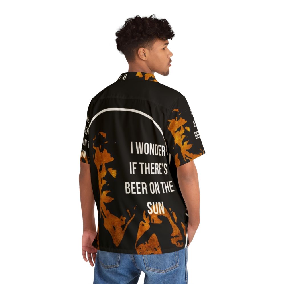 Zap Rowsdower Beer Quote Hawaiian Shirt with Inspirational Motivational Text - People Back