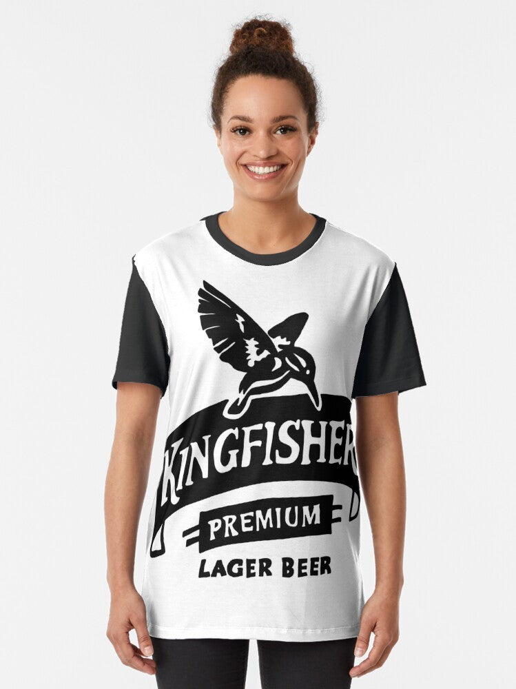 Kingfisher Premium Lager Pop Art Graphic T-Shirt - Women