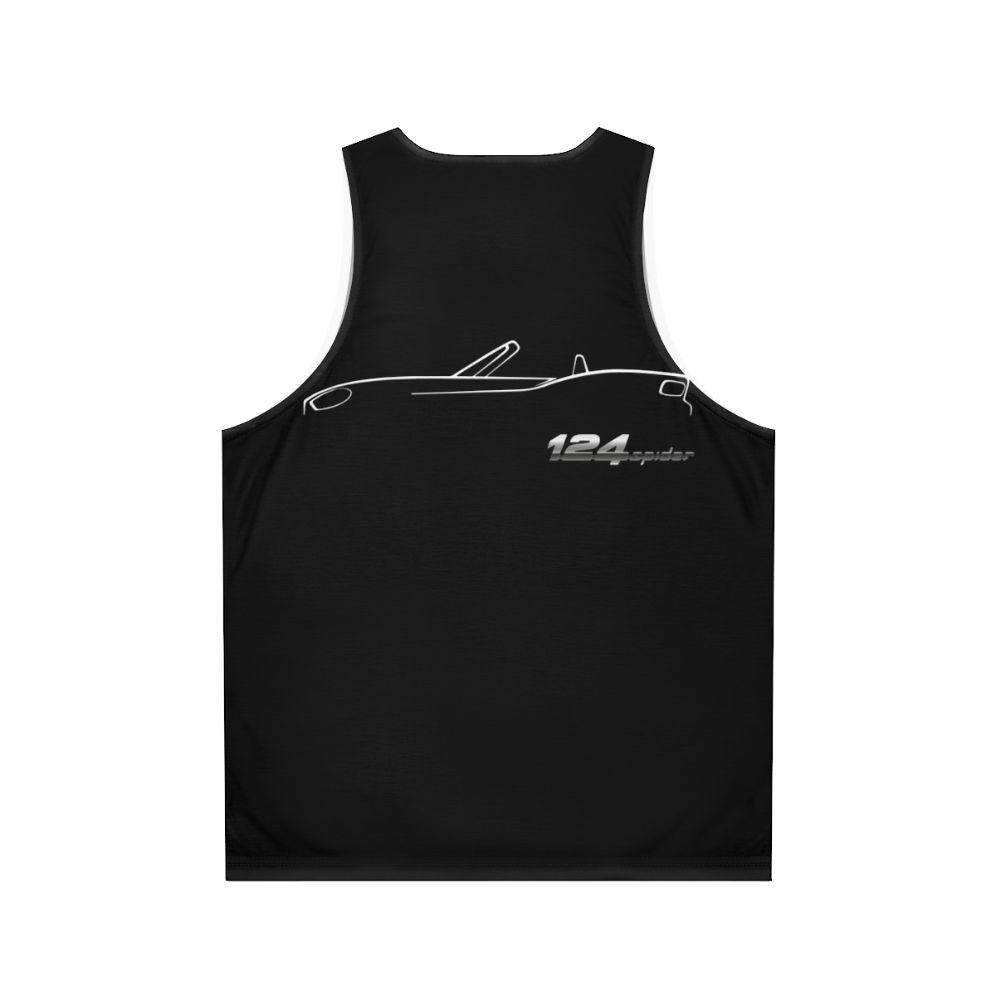 124 Spider Profile Unisex Sport Tank Top - Back