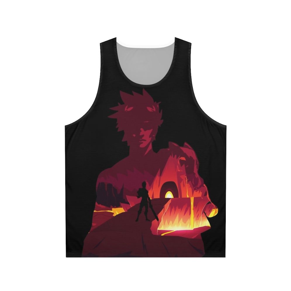 Zagreus Hades Unisex Tank Top - Greek Mythology Video Game Fan Art