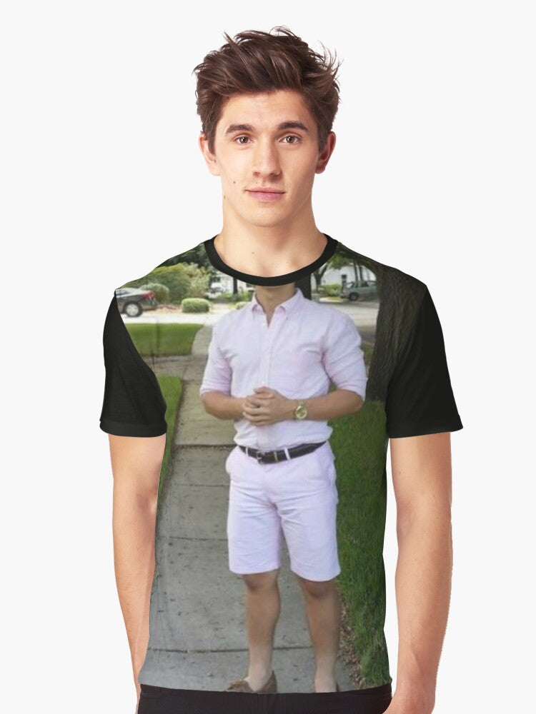 A humorous graphic t-shirt featuring the "You Know I Had to Do It to 'Em" meme design. - Men