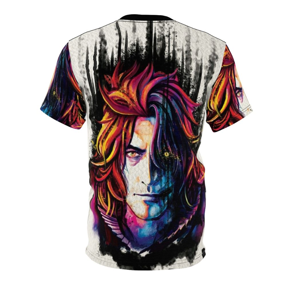 Ardyn Izunia from Final Fantasy XV design on a high-quality t-shirt - Back