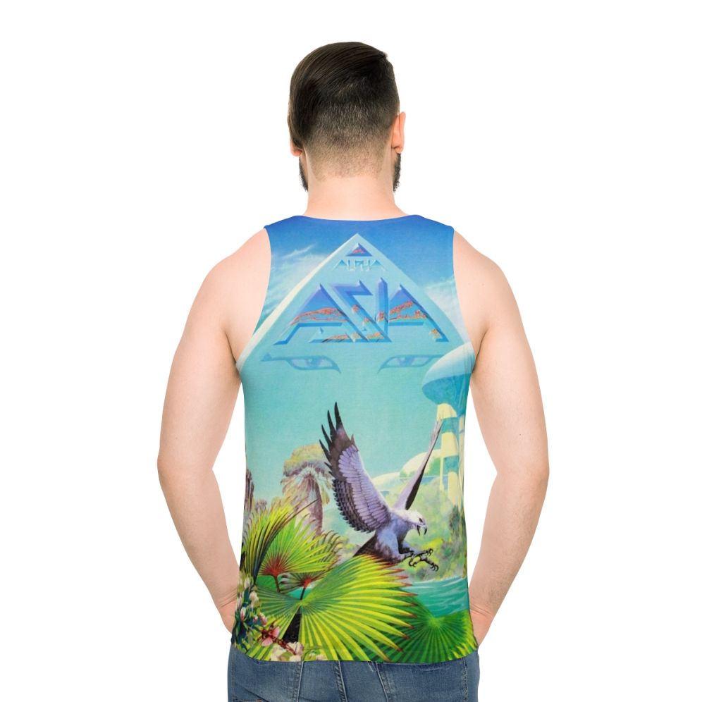 Alpha Unisex Tank Top - men back