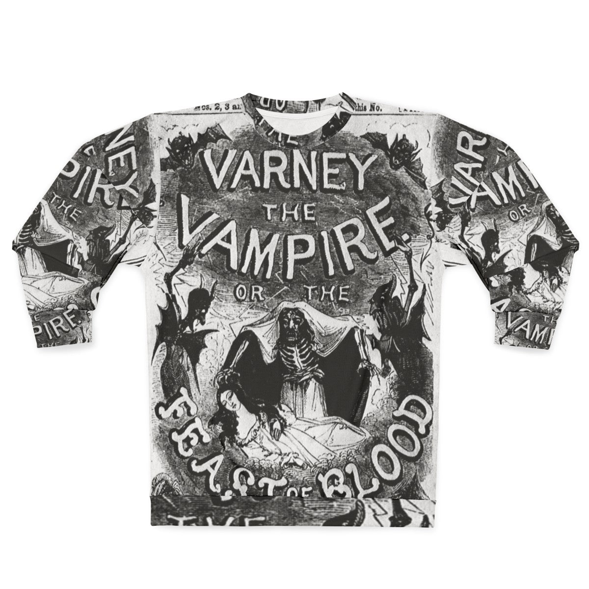 Varney the Vampire Gothic Sweatshirt