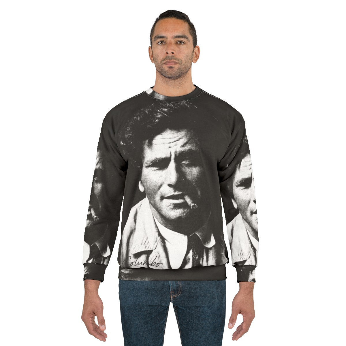 Columbo Portrait Sweatshirt featuring Peter Falk - men