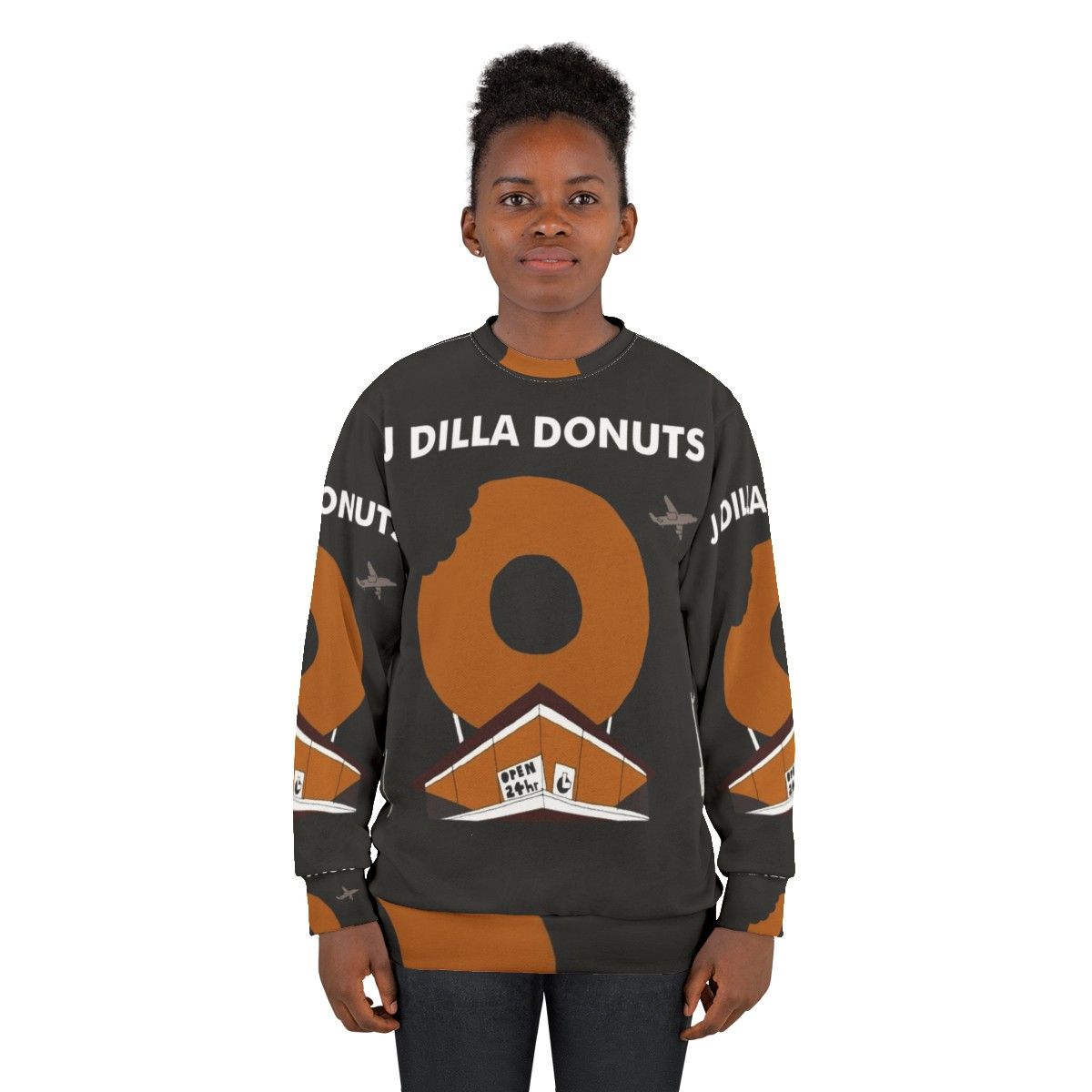 J Dilla Iconic Music Producer Hip Hop Sweatshirt - women