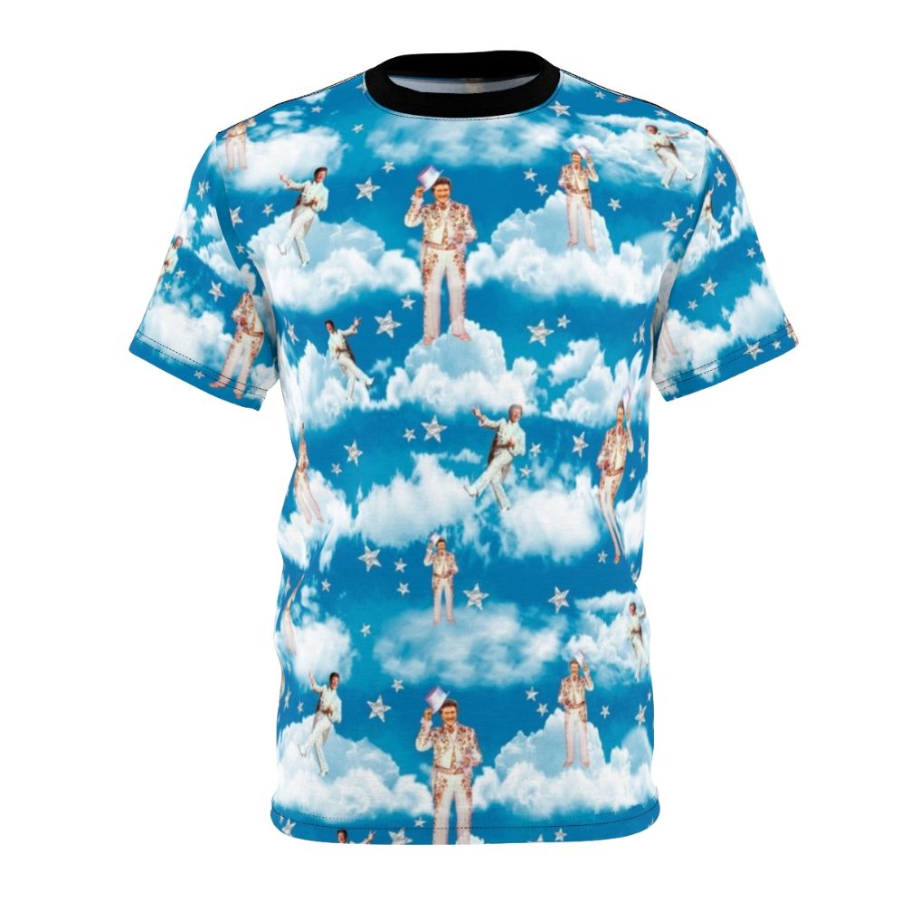 Liberace Inspired Kitsch AOP T-shirt | Retro 60s 50s Las Vegas Pianist