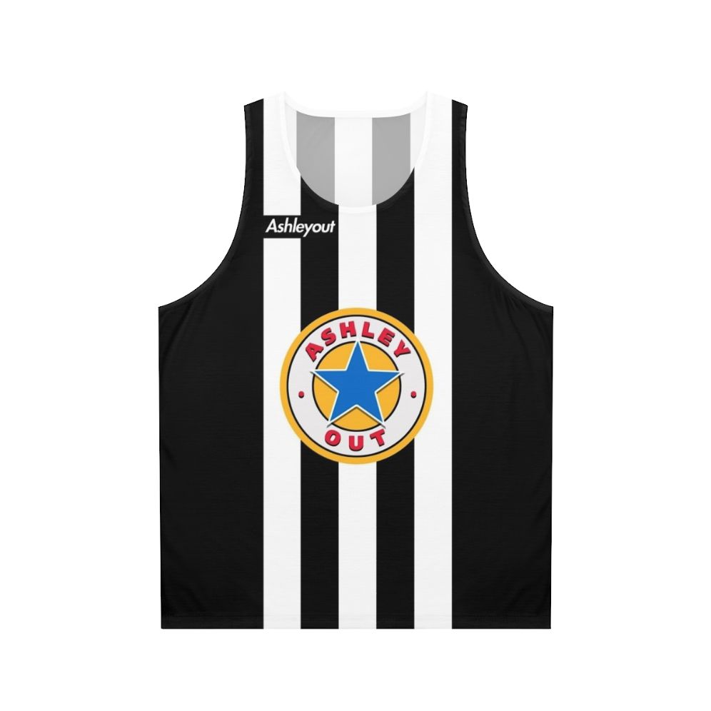 Unisex tank top with iconic Newcastle United protest design