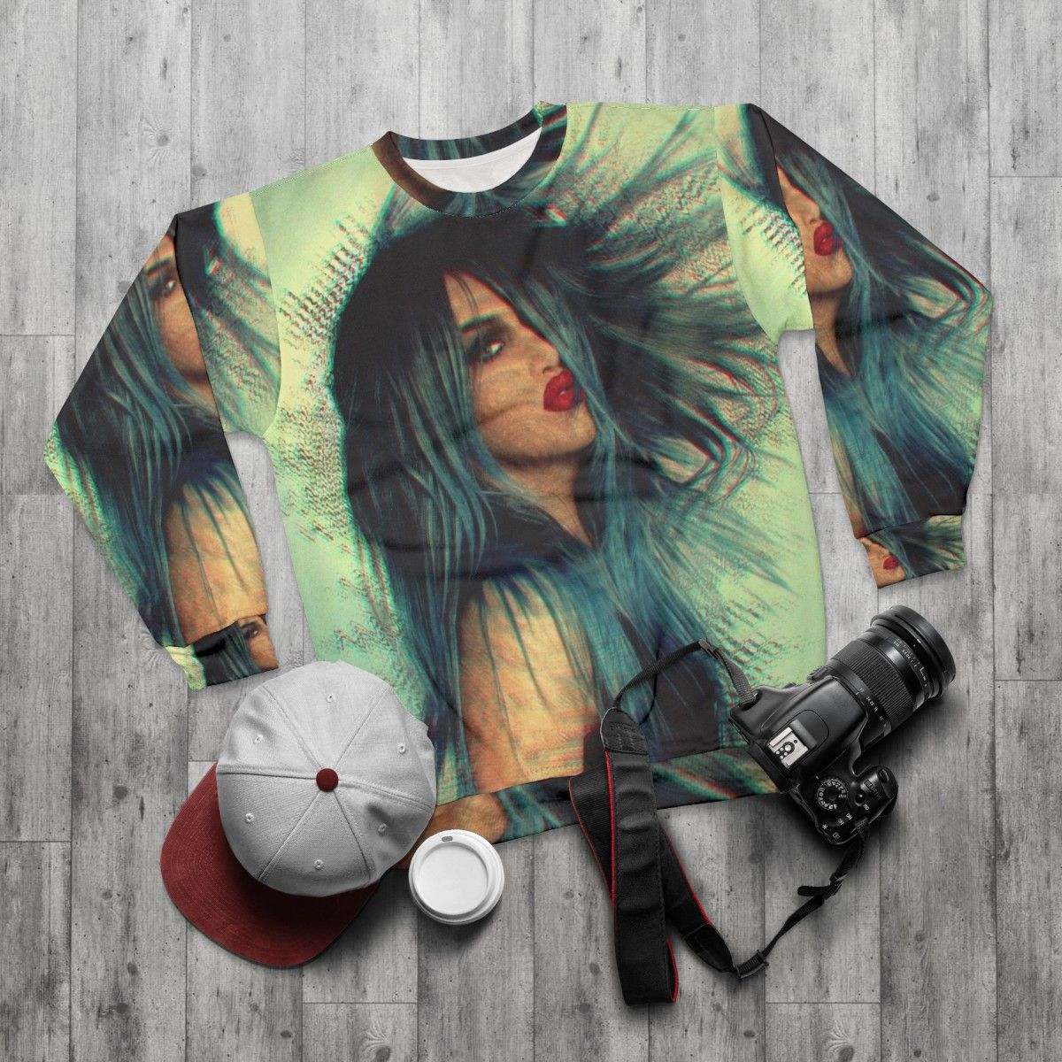 Adore Delano RuPaul's Drag Race Sweatshirt - flat lay