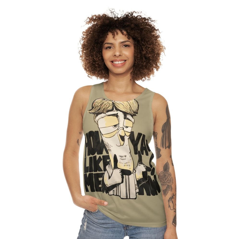 Unisex Boss Graphic Tank Top - women