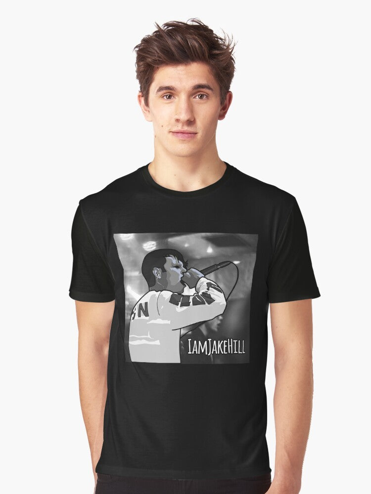 "I Am Jake Hill" graphic t-shirt featuring the rapper Jake Hill - Men