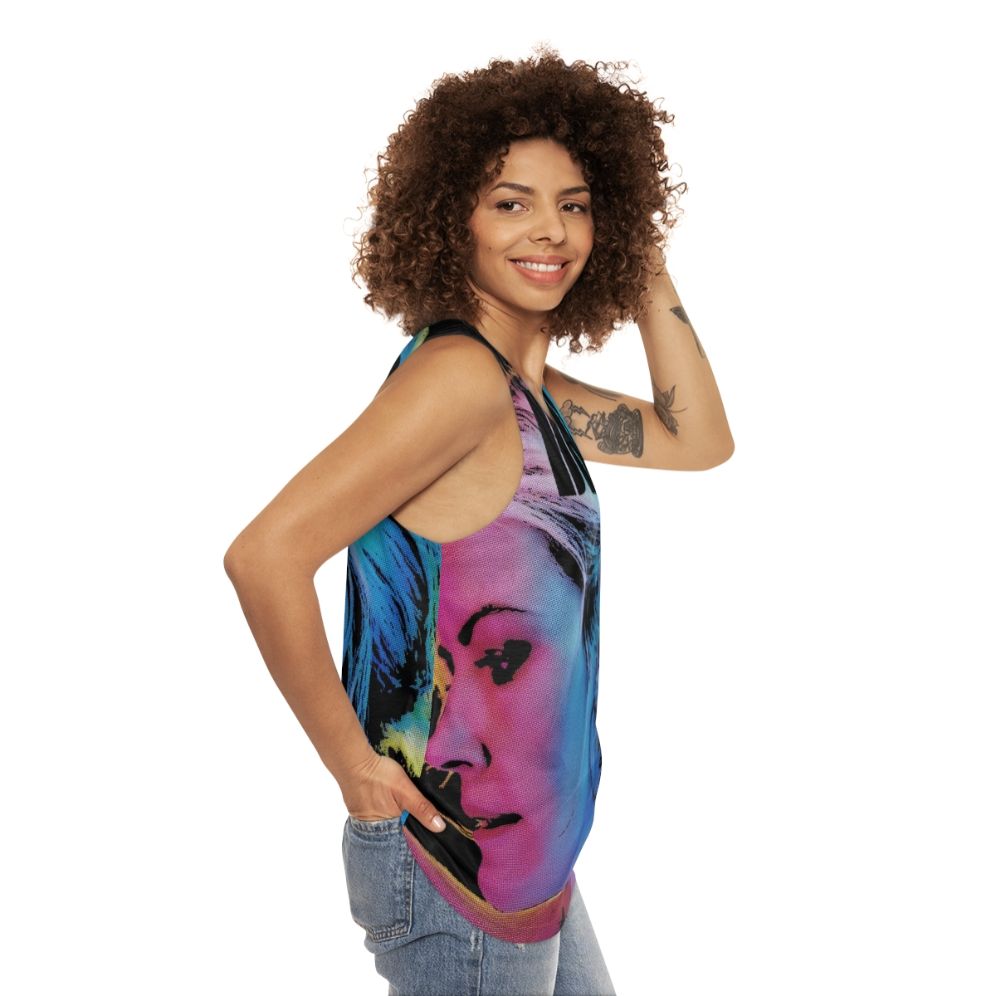 Unisex Dido Music Graphic Tank Top - women side