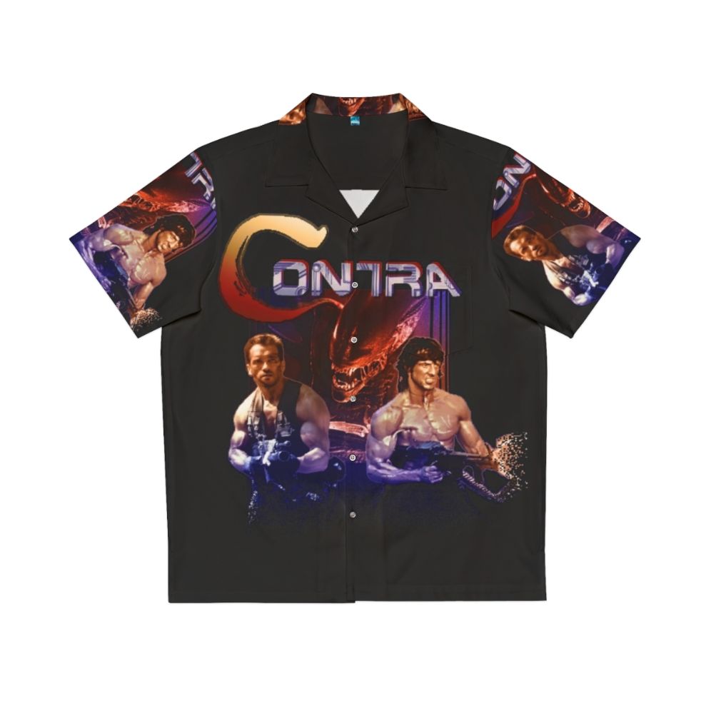 Retro Contra Inspired Hawaiian Shirt