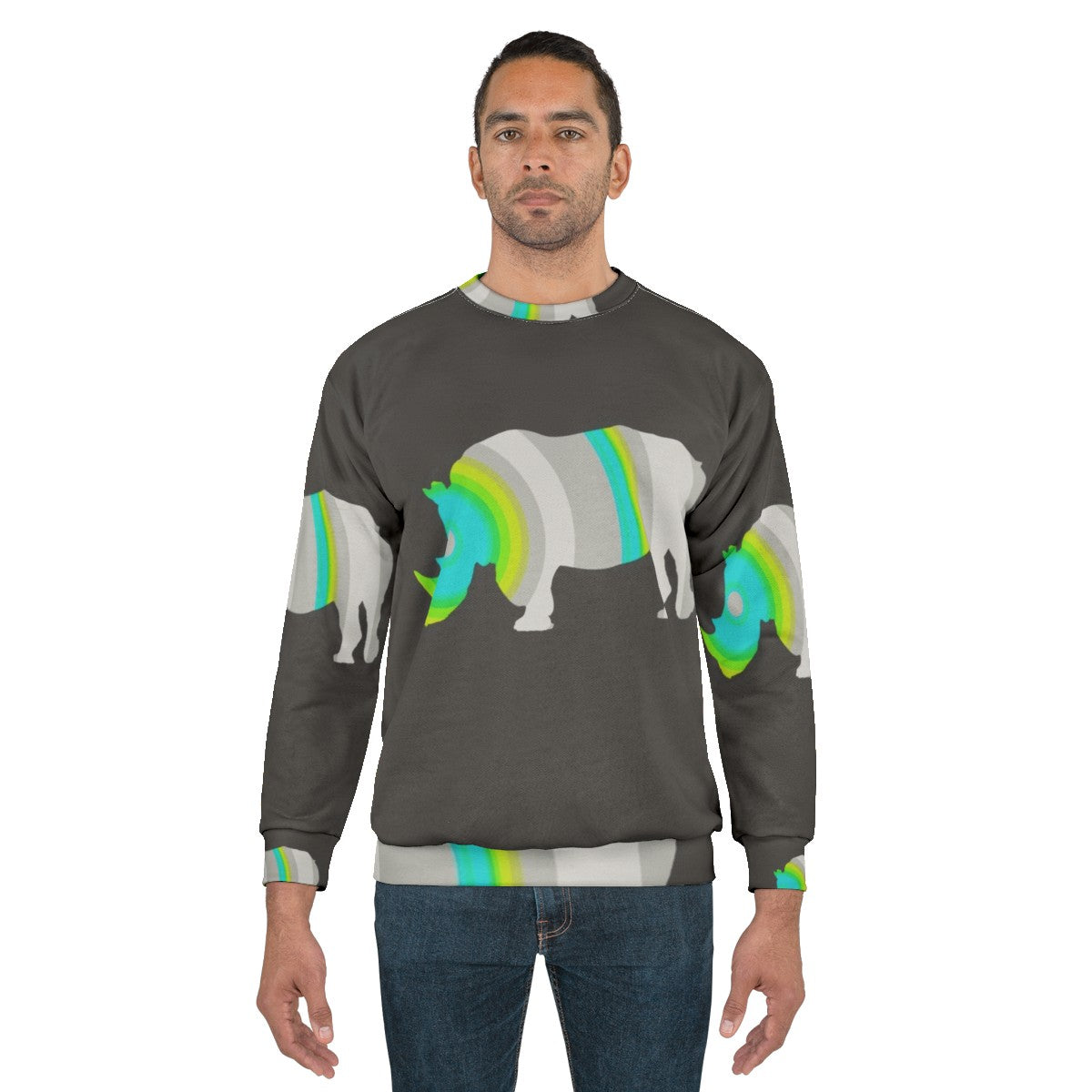 Rhino Legendary Animals Sweatshirt - men