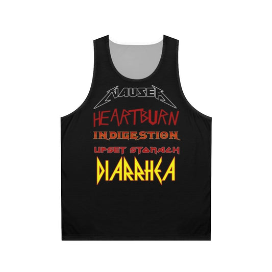 Unisex Heavy Metal Band Tour Tank Top