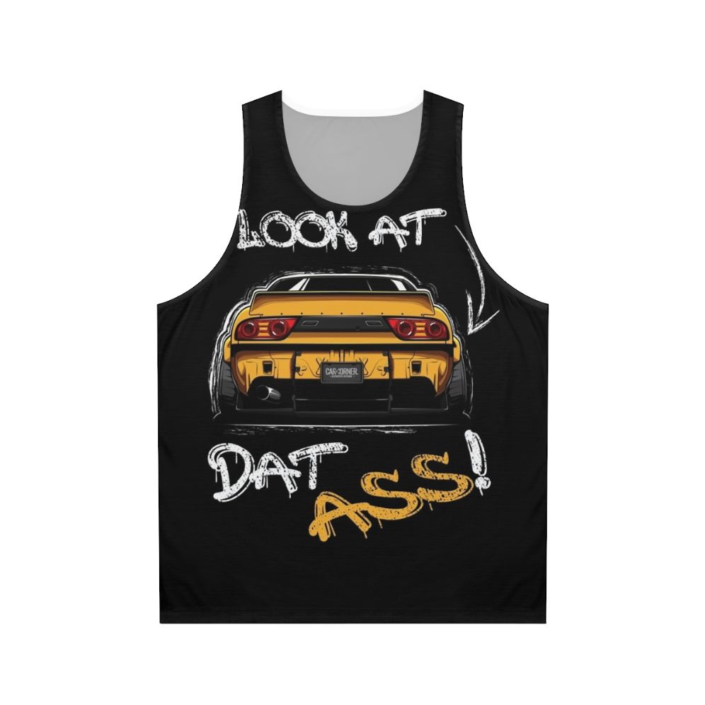 Nissan S13 200SX car enthusiast unisex tank top