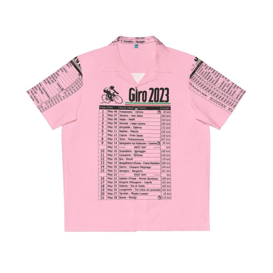 Giro D Italia 2023 Hawaiian Cycling Shirt