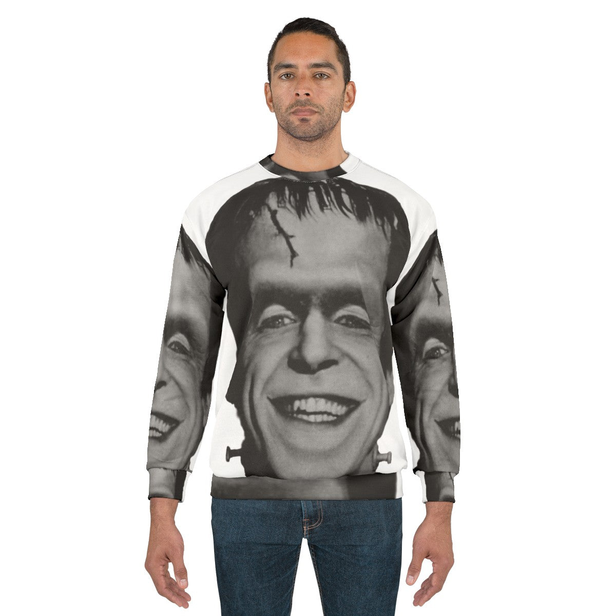 Retro Herman Munster Profile Sweatshirt - men