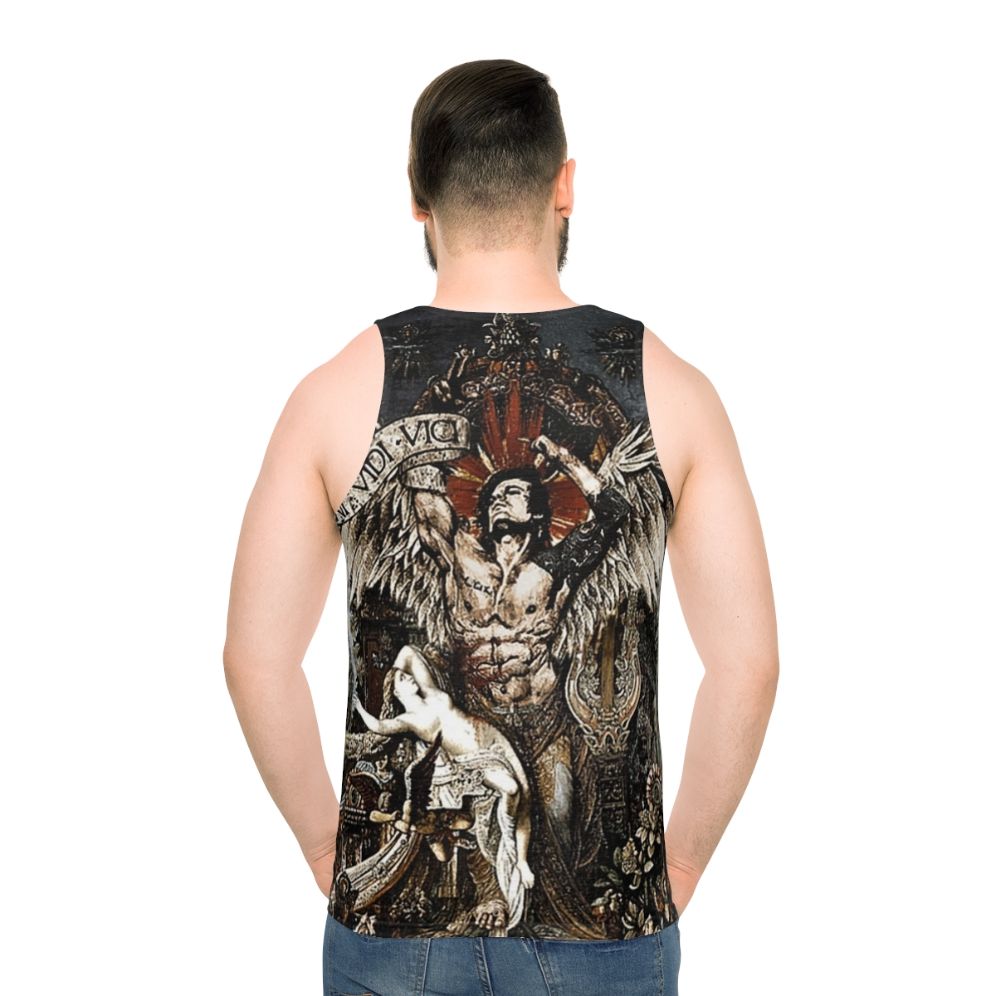 Zyzz Art Hq Artwork Unisex Tank Top - men back