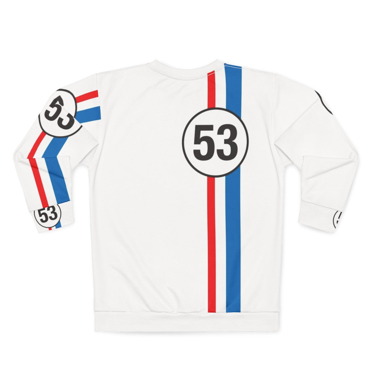 Vintage Herbie the Love Bug 53 Sweatshirt - Back