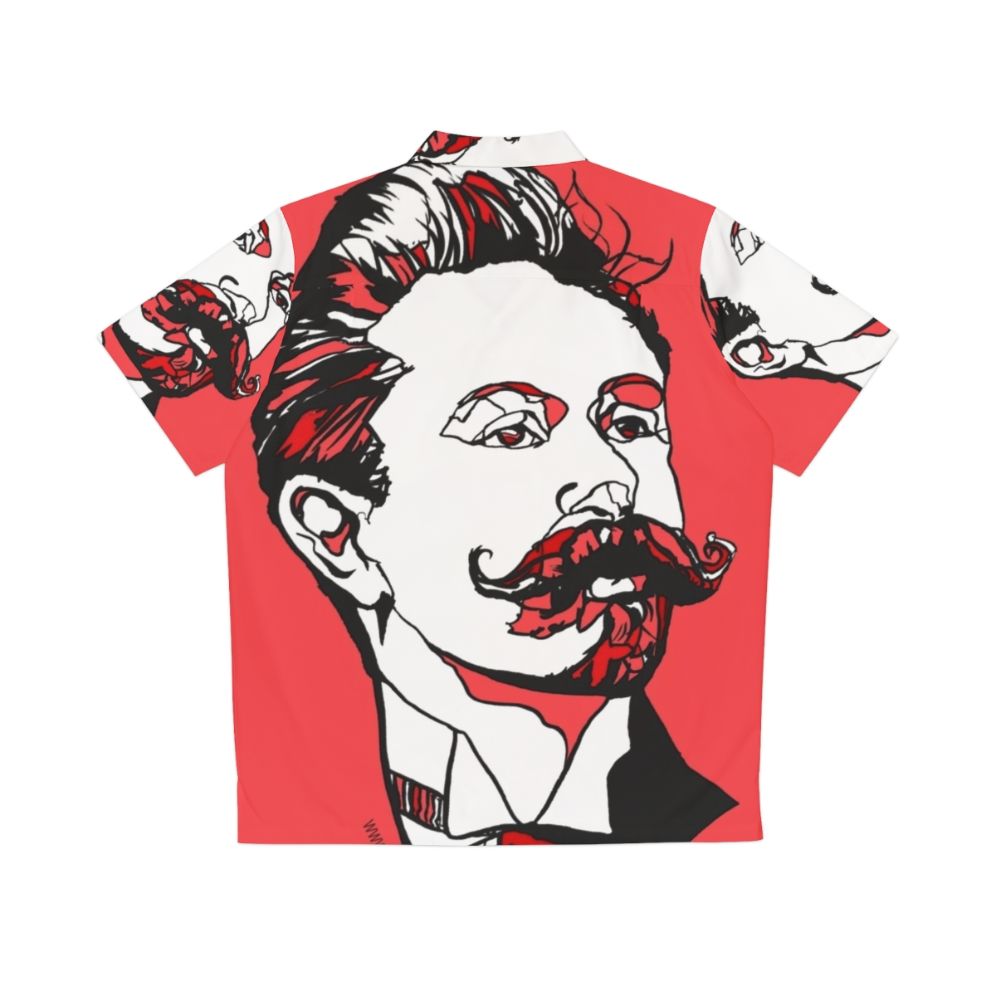 Alexander Scriabin Portrait Hawaiian Shirt - Back