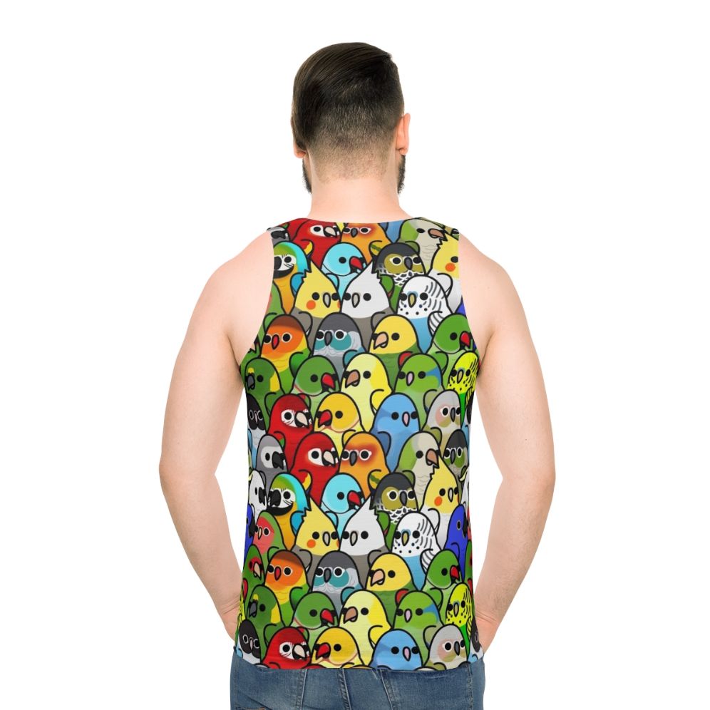 Bird Squad Classic Unisex Tank Top - men back