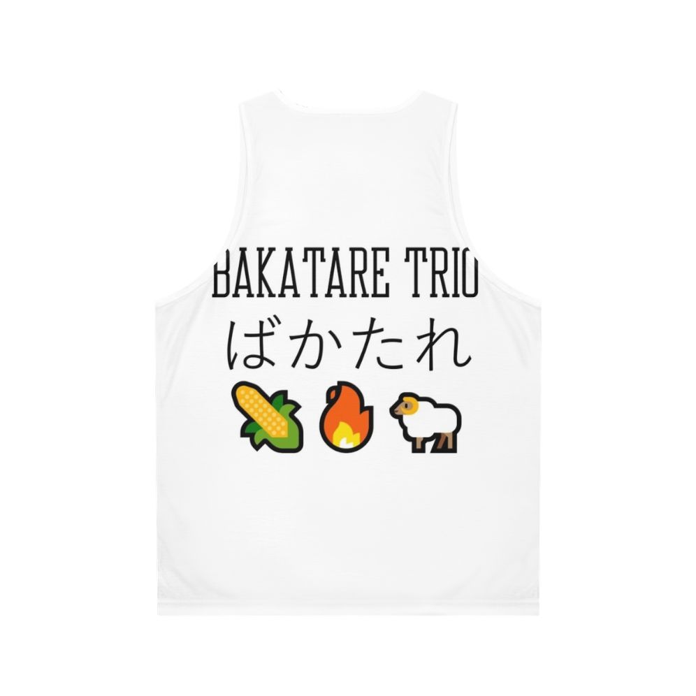 Hololive Bakatare Trio Unisex Anime Tank Top - Back