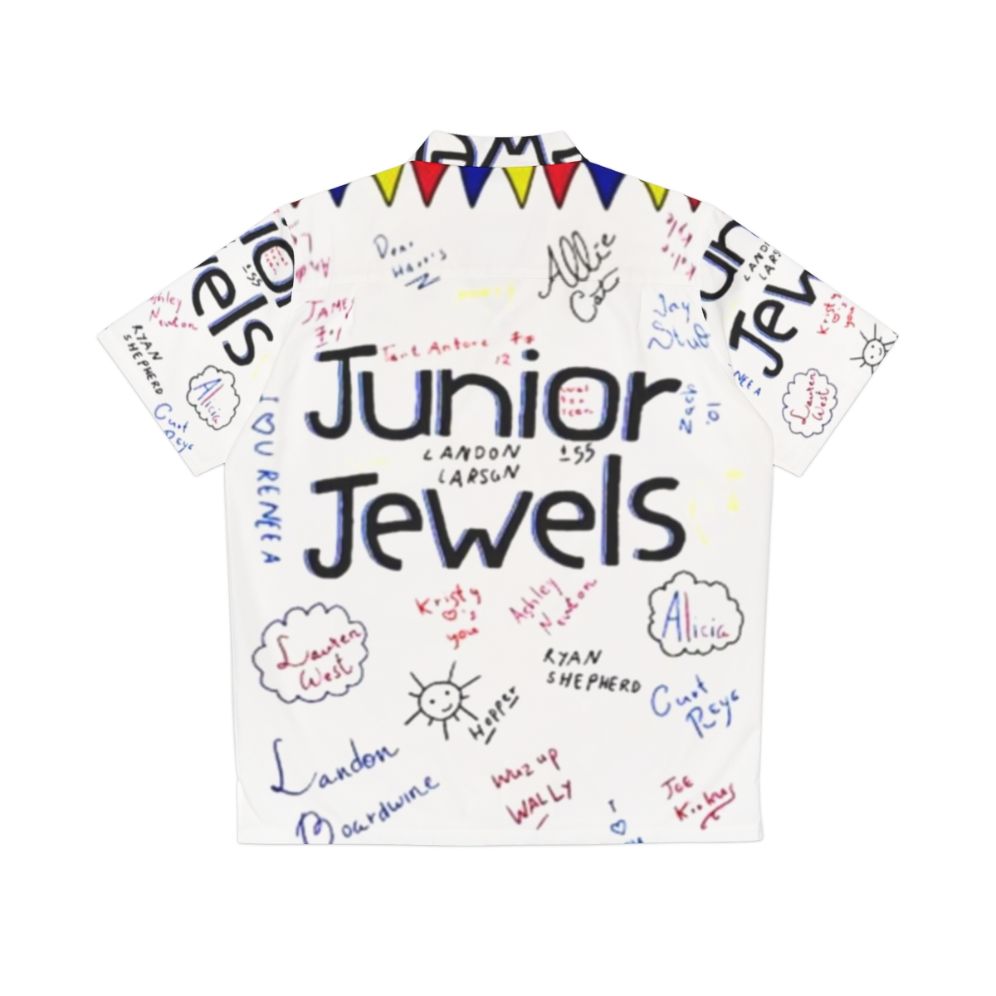 Junior Jewels Tropical Hawaiian Shirt - Back