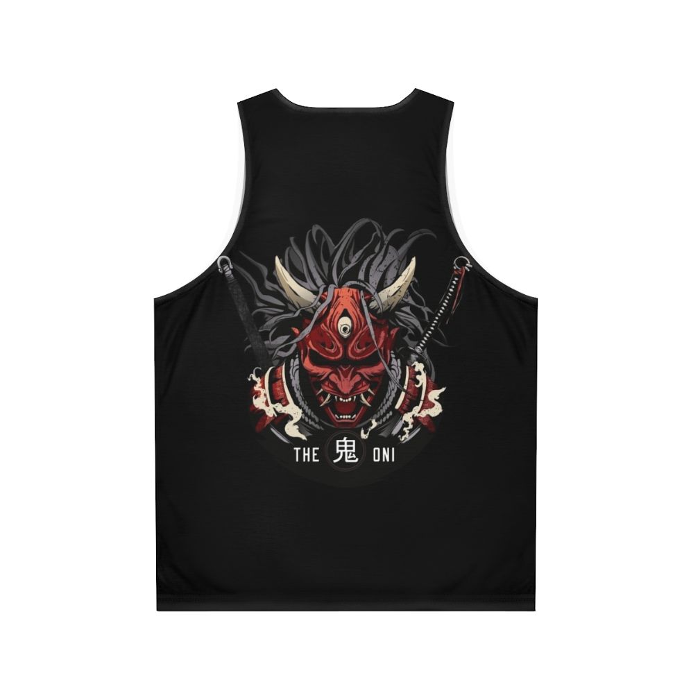 The Oni Dead by Daylight Killer Unisex Tank Top - Back