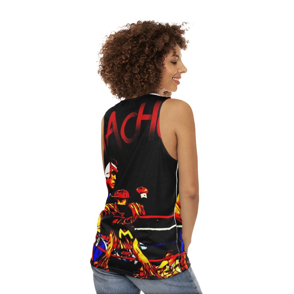 Hector Camacho Boxer Unisex Sports Tank Top - women back