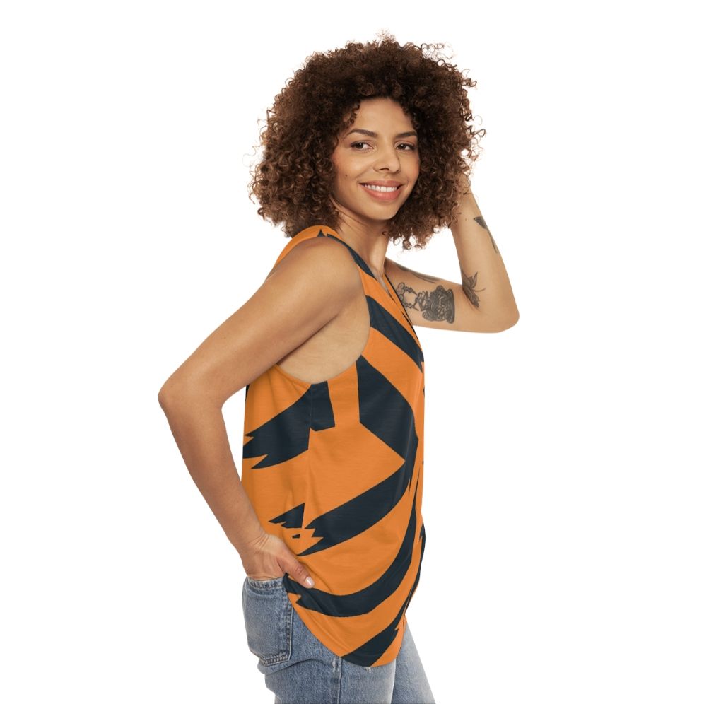 Arcanine pattern unisex tank top - women side