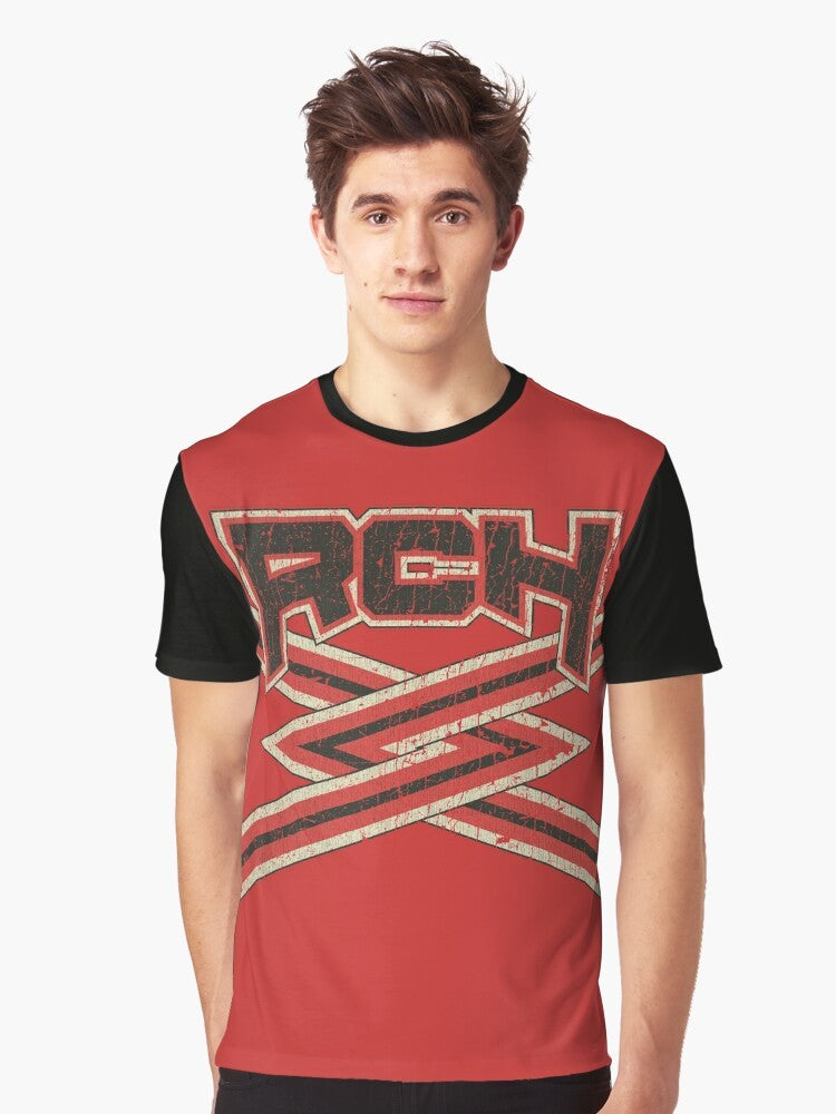 Rancho Carne High cheerleader graphic t-shirt - Men