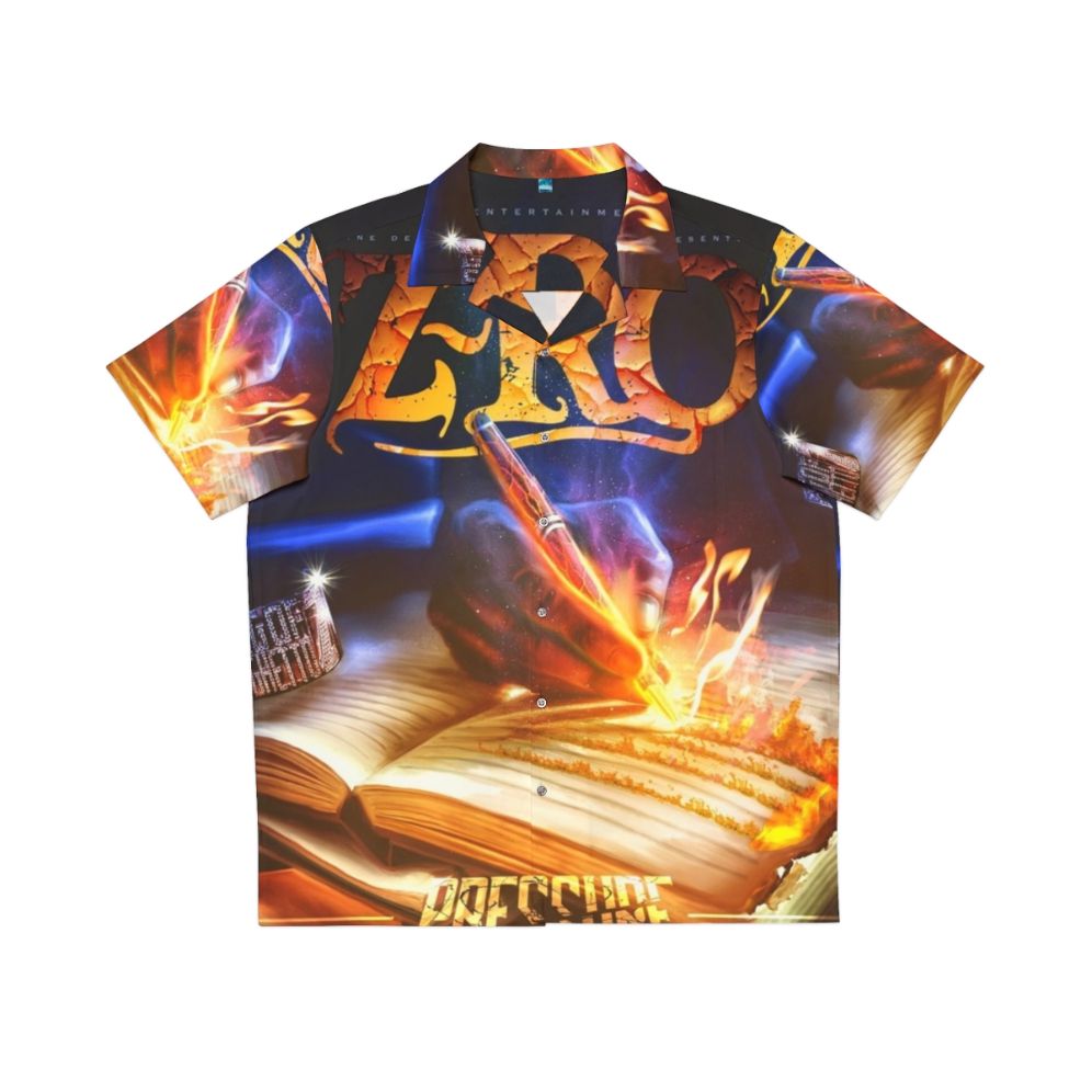 Pressure by Z Ro Hawaiian Shirt featuring portrait of rap artist Z Ro