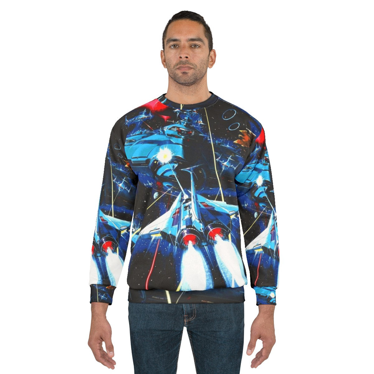 Retro Gradius Arcade Game Sweatshirt - men