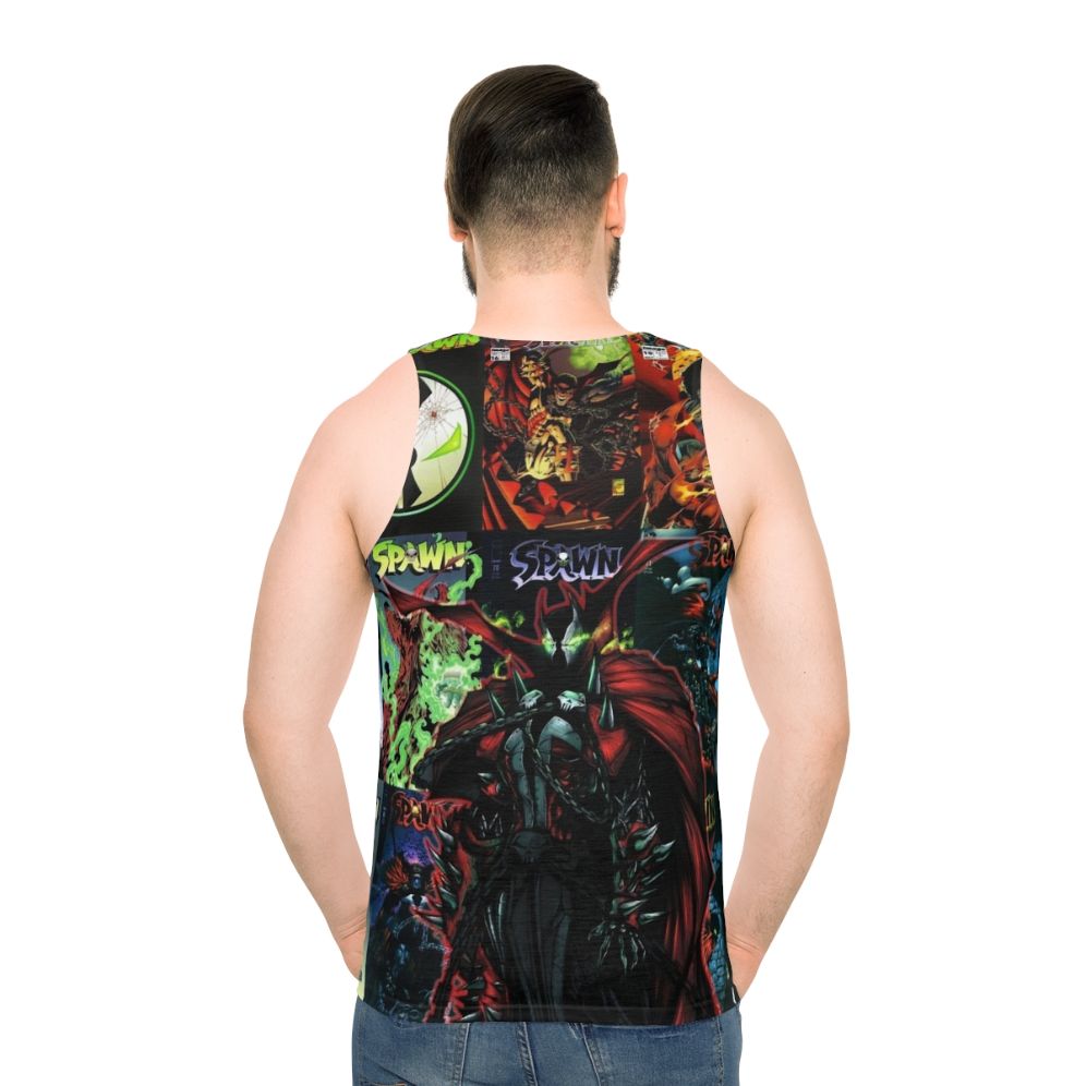 Spawn Unisex Tank Top - men back