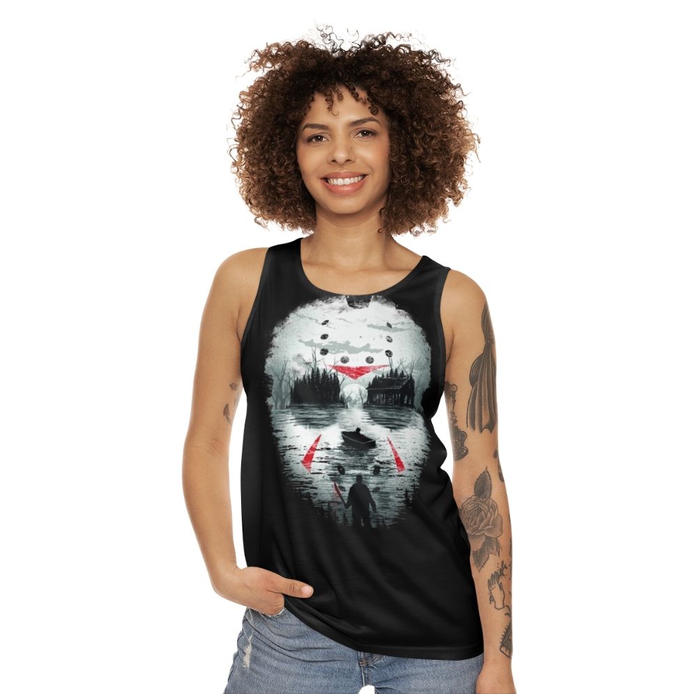 Unisex Friday the 13th inspired tank top - women