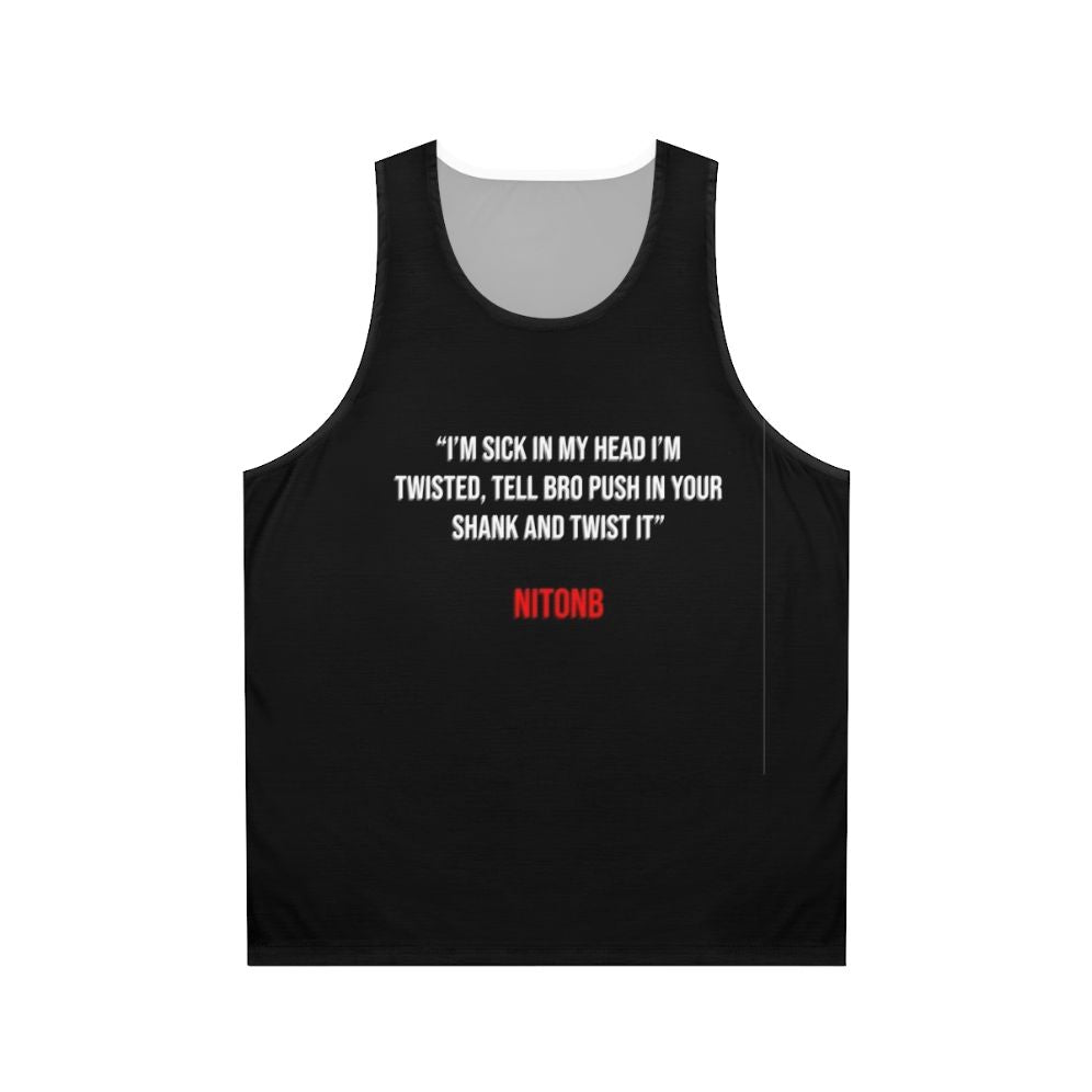 UK Drill and Grime Unisex Tank Top