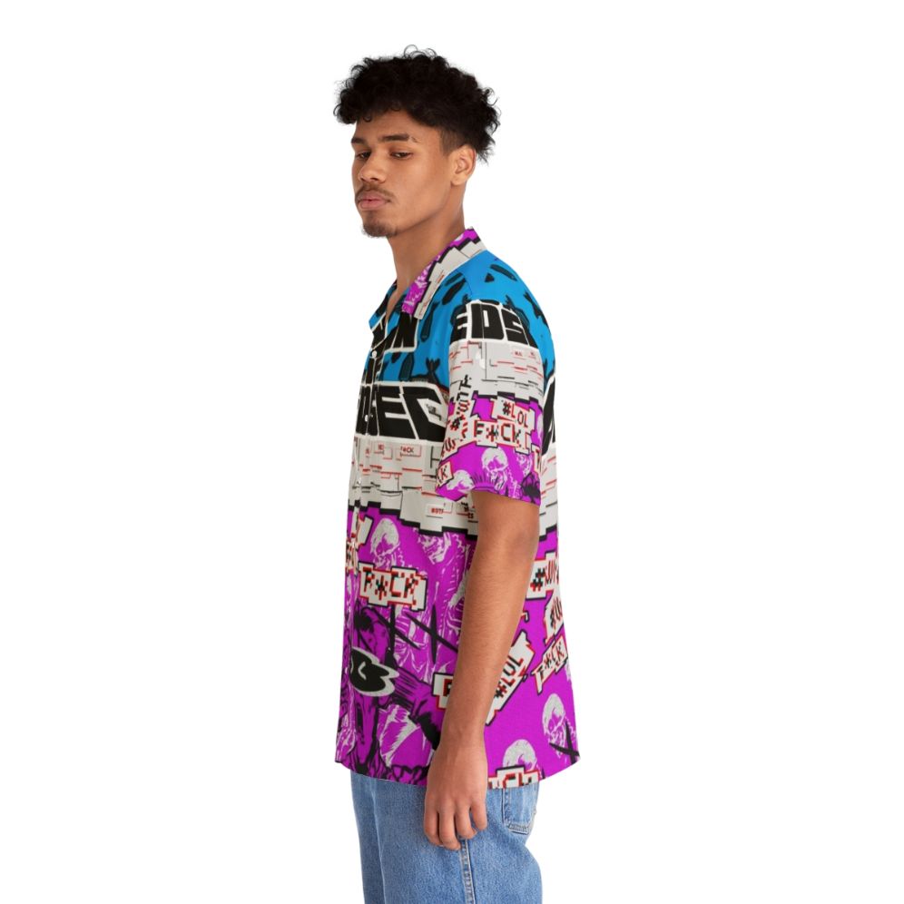 Dawn of Dedsec Hawaiian Shirt - Watchdogs Gaming Merchandise - People Left